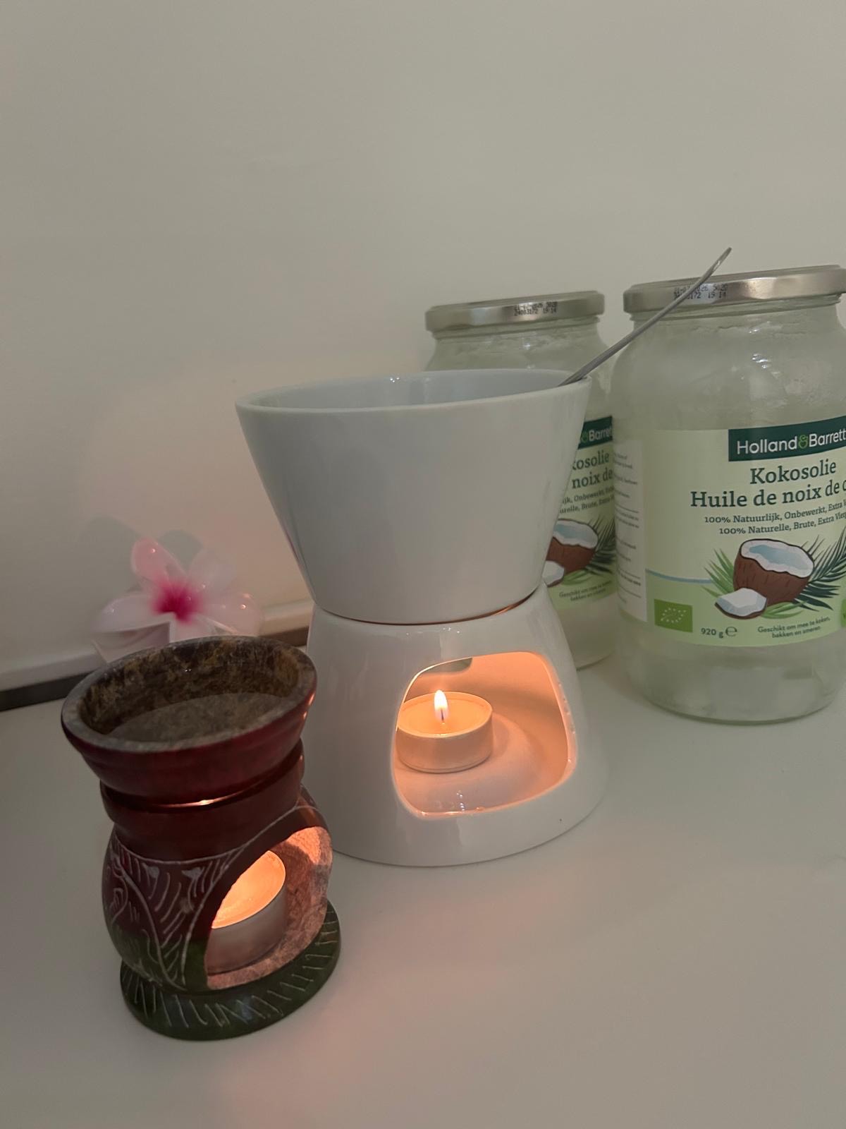 Detail van Voetmassage